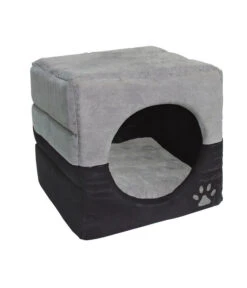 Dehner Katzenhöhle 2in1 Luca, 35x35x35 Cm