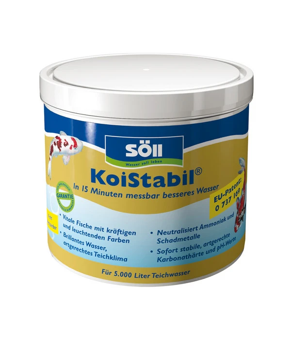 Söll Koi Stabil, Teichwasserpflege