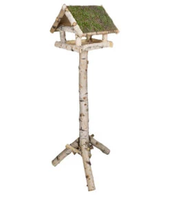 Dehner Natura Futterhaus Augsburg, Inkl. Ständer, Ca. B50/H135/T50 Cm