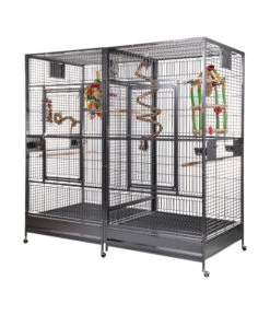 Montana Vogelvoliere Arkansas II, Ca. B204/H194/T100 Cm