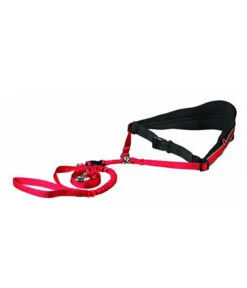 Trixie Bauchgurt Mit Leine, Rot