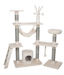 KERBL Kratzbaum Creativ Adventure, Beige, Ca. B140/H150/T50 Cm