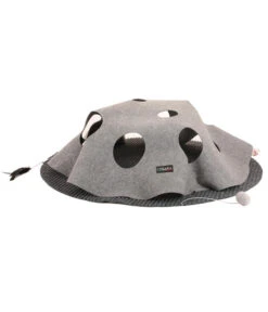 CHIARA® Katzenspielzeug Kratzteppich CatMoon, Ca. Ø112 Cm