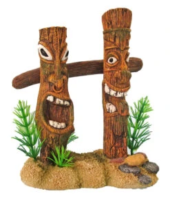 ORBIT® Aquariumdeko Tiki-Säulen
