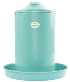 My Little Farm Geflügel-Tränke Lindengarten, Hellblau, Ca. Ø24/H28 Cm