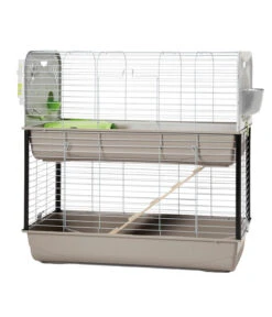 SAVIC Nagerheim Caesar 3 Double, Grau, Ca. B100/H97/T50 Cm