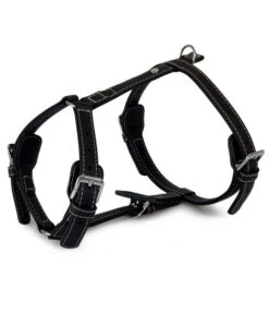 Das Lederband Hundegeschirr Olivvia Barcelona Black