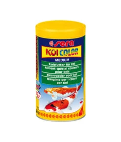 Sera KOI Color Medium, Teichfischfutter, 1 L